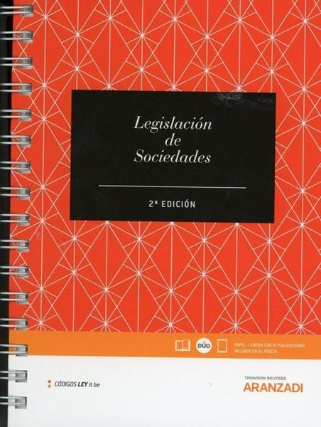 Imagen de Legislación de Sociedades (LeyItBe), 2ª ed, 2019