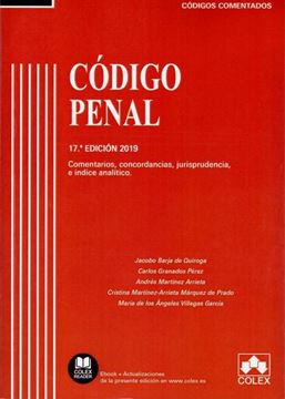 Imagen de Código Penal, 17ª ed, 2019 "Comentarios, concordancias, jurisprudencia, e índice analítico"
