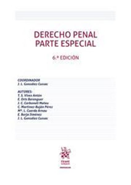 Imagen de Derecho Penal. Parte Especial, 6ª ed, 2019