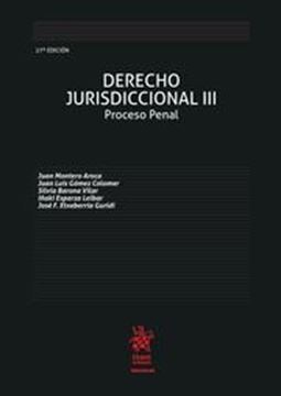 Imagen de Derecho Jurisdiccional III. Proceso Penal, 27ª ed, 2019