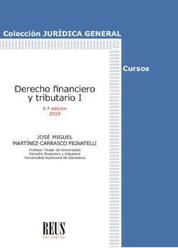 Derecho financiero y tributario I, 6ª ed, 2019