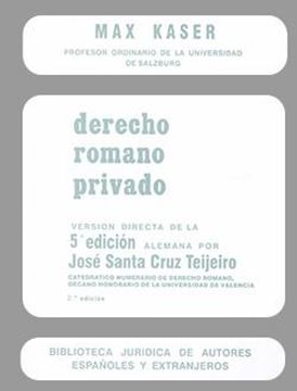 Derecho romano privado