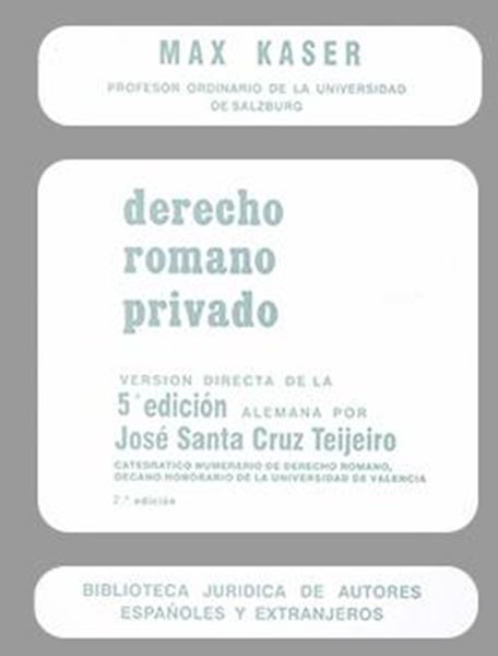 Derecho romano privado