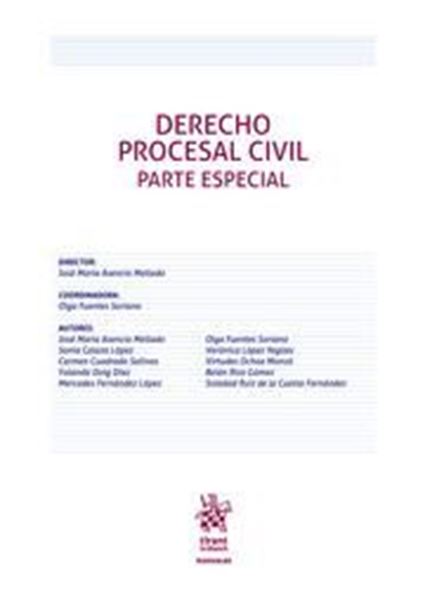Imagen de Derecho Procesal Civil Parte Especial, Ed. 2019
