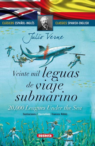Veinte mil leguas de viaje submarino (español/inglés) "Clásicos bilingues"