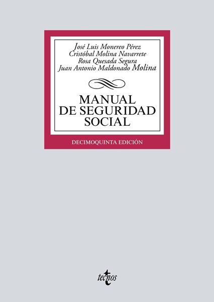 Manual de Seguridad Social, 15ª ed, 2019