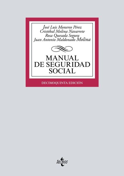 Manual de Seguridad Social, 15ª ed, 2019
