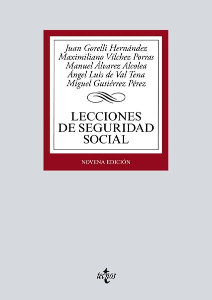 Lecciones de Seguridad Social, 9ª ed, 2019