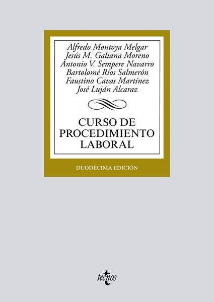 Curso de procedimiento laboral, 12ª ed, 2019