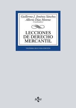Lecciones de Derecho Mercantil, 22ª ed, 2019