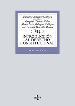 Introducción al Derecho Constitucional, 8ª ed, 2019