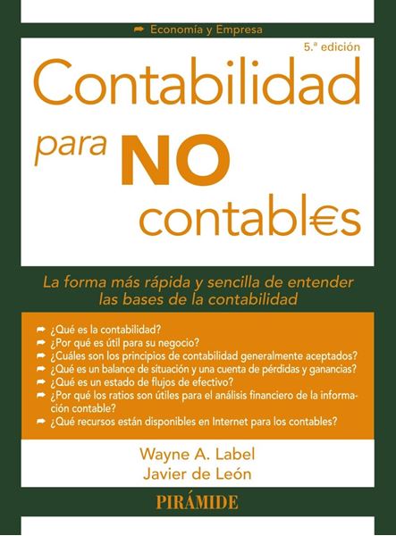 Contabilidad para no contables, 5ª Ed, 2019