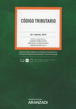 Imagen de Código Tributario, 26ª ed, 2019