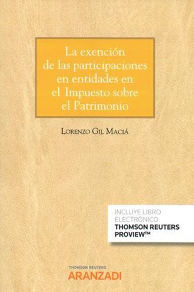 Imagen de Exención de las participaciones en entidades en el Impuesto sobre el Patrimonio, La, 2019