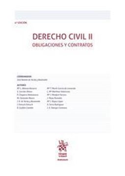 Imagen de Derecho Civil II, 4ª ed, 2019 "Obligaciones y Contratos"
