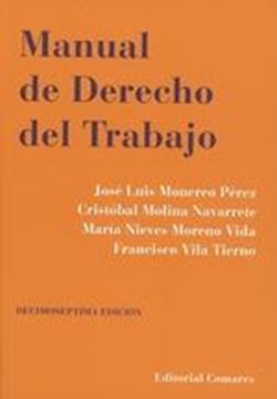 Manual de Derecho del Trabajo, 17ª ed, 2019