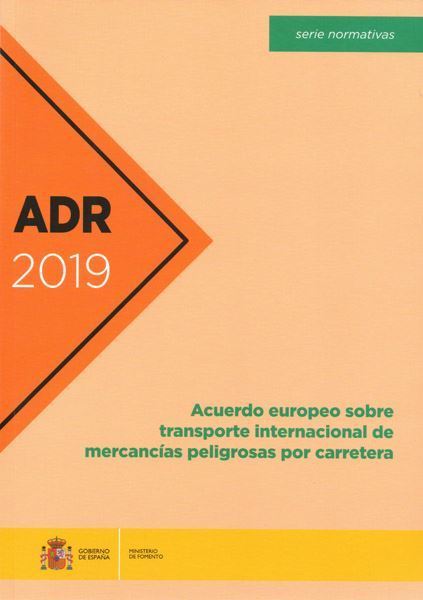 Imagen de ADR 2019 Acuerdo europeo sobre transporte internacional de mercancías peligrosas por carretera