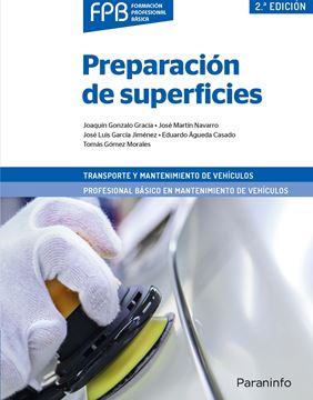 Preparación de superficies 2.ª edición 2019 "Transporte y Mantenimiento de Vehículos"