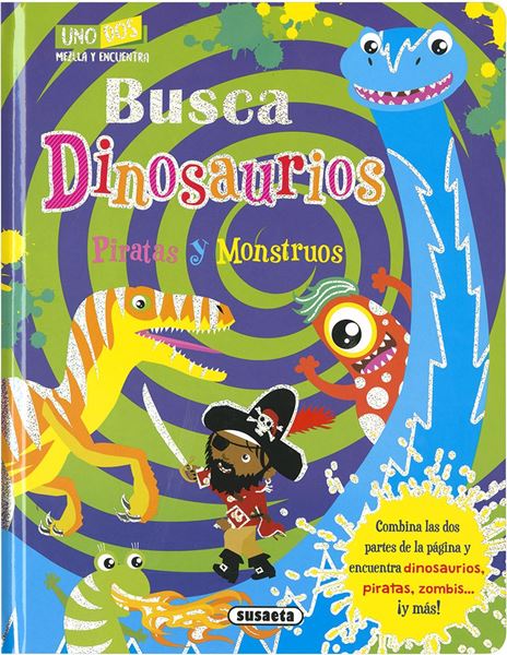 Busca dinosaurios "Piratas y Monstruos"