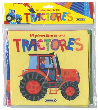 Tractores "Mi primer libro de tela"