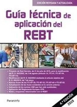 Guía técnica de aplicación del REBT, 4ª ed, 2019 "Reglamento Electrotécnico para Baja Tensión"