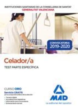 Imagen de Celador de Instituciones Sanitarias de la Conselleria de Sanitat de la Generalitat Valenciana, 2019-2020 "Test Parte Específica"