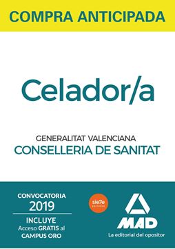 Paquete Ahorro Celador de Instituciones Sanitarias de la Consellería de Sanitat, 2019-2020