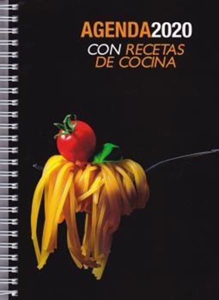 Agenda 2020 con recetas de cocina