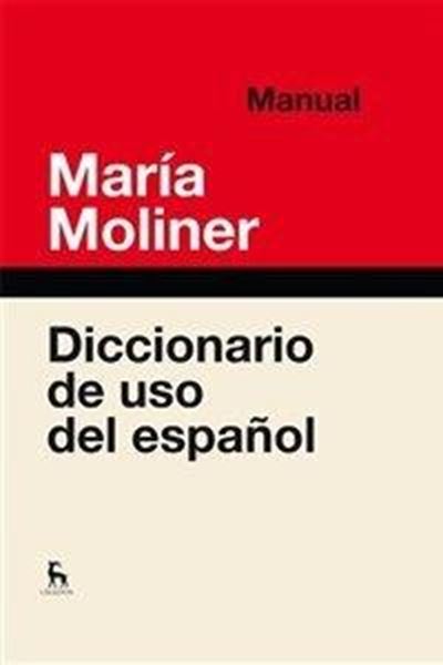 Diccionario de Uso de Español. Manual