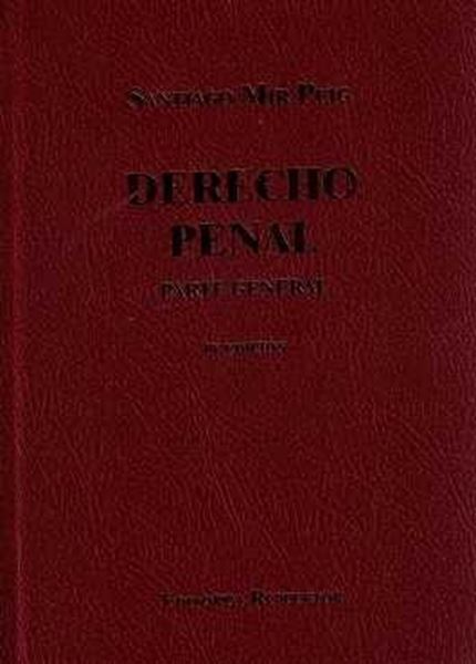 Derecho penal. Parte general (2016)