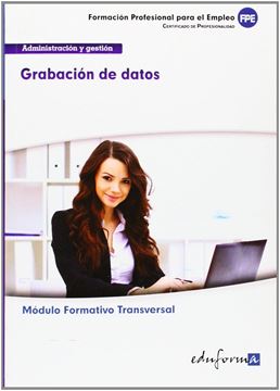 Grabación de datos "familia administración y gestión"