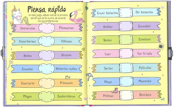 Mi diario mágico de unicornios