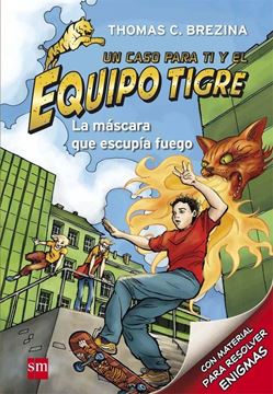 Máscara que escupía fuego "Un caso para ti y el equipo tigre"
