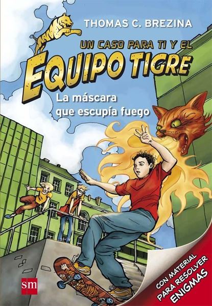 Máscara que escupía fuego "Un caso para ti y el equipo tigre"