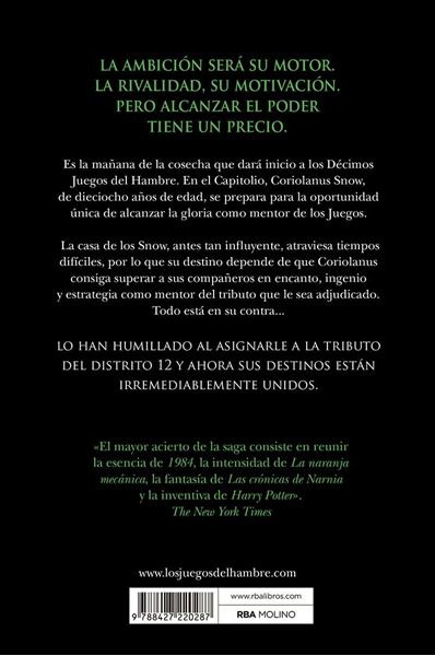 Los Juegos del Hambre. Balada de pájaros cantores y serpientes, 2020