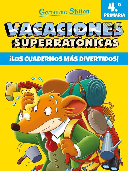 Vacaciones Superratónicas 4º Primaria "¡Los cuadernos más divertidos!"