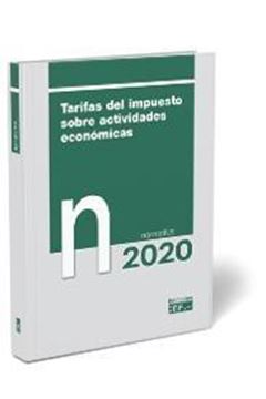 Tarifas sobre el impuesto de actividades económicas, 2020