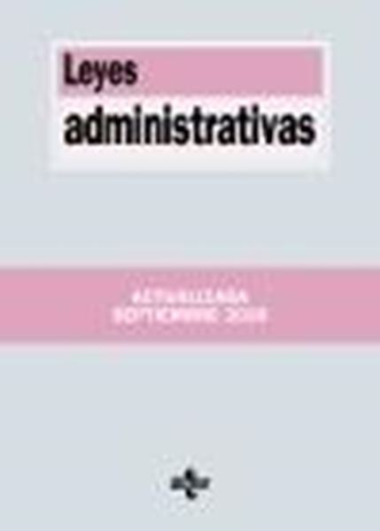 Leyes administrativas, 4ª ed, 2020