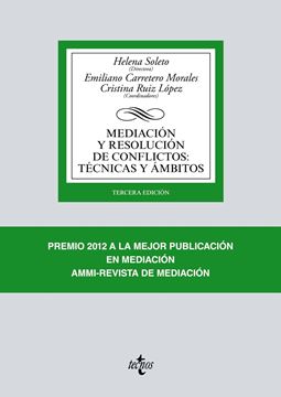 Mediación y resolución de conflictos 2017 "Técnicas y ámbitos"