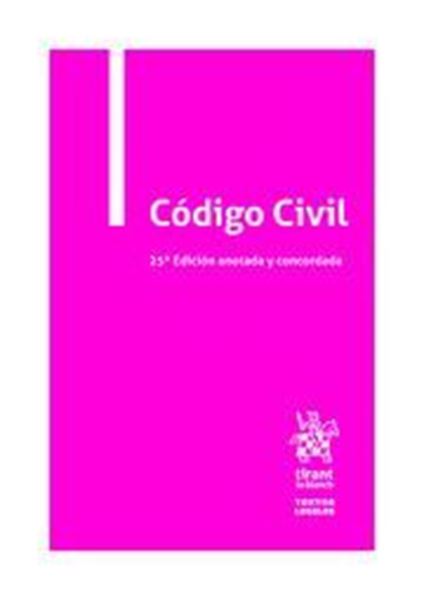 Imagen de Código Civil, 25ª ed, 2020