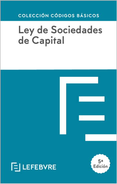 Imagen de Ley de Sociedades de Capital, 5ª ed, 2020
