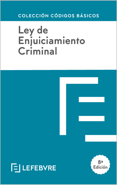 Imagen de Ley de Enjuiciamiento Criminal, 8ªed. 2020