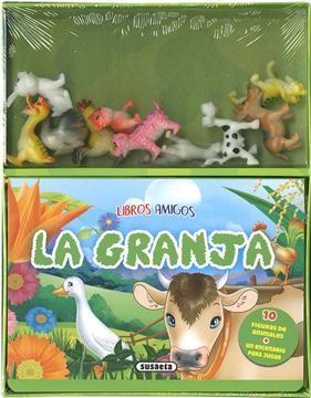 La granja "10 figuras de animales + un escenario para jugar"