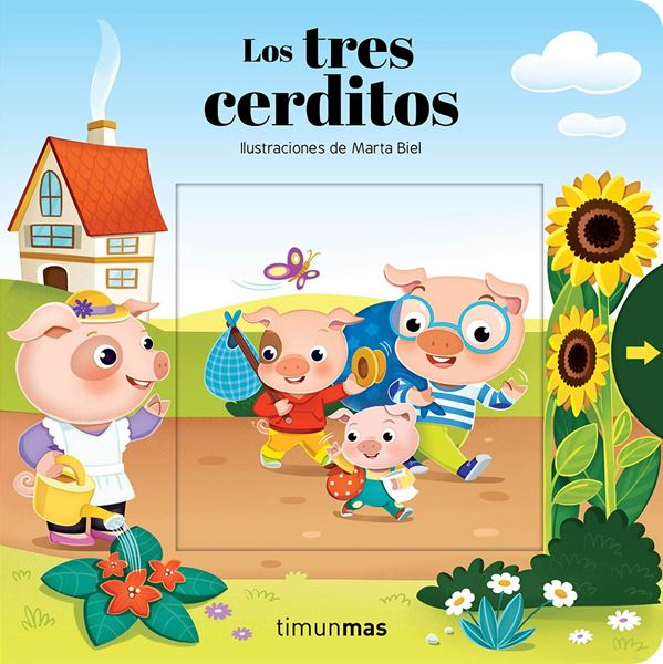 Los tres cerditos "Ilustraciones de Marta Biel"