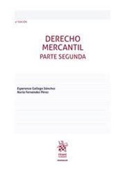 Imagen de Derecho Mercantil. Parte Segunda 4ª ed, 2021