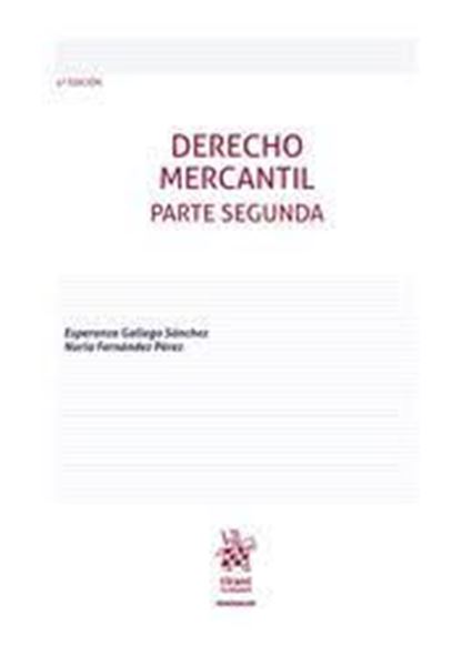 Imagen de Derecho Mercantil. Parte Segunda 4ª ed, 2021