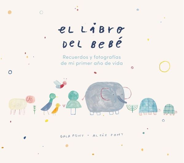 El libro del bebé "Recuerdos y fotografías de mi primer año de vida"