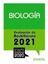 Biología. Evaluación de Bachillerato 2021 "Con las pruebas de acceso a la Universidad 2020"
