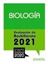 Biología. Evaluación de Bachillerato 2021 "Con las pruebas de acceso a la Universidad 2020"