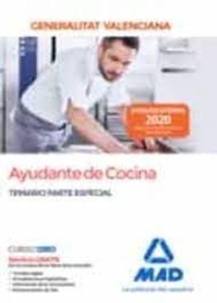 Imagen de Temario Parte Especial Ayudante de Cocina Generalitat Valenciana, 2020
